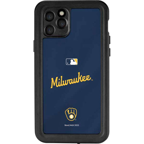 MLB Milwaukee Brewers Alternate/Away Jersey iPhone 11 Pro Waterproof Case