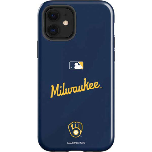 MLB Milwaukee Brewers Alternate/Away Jersey iPhone 12 Impact Case