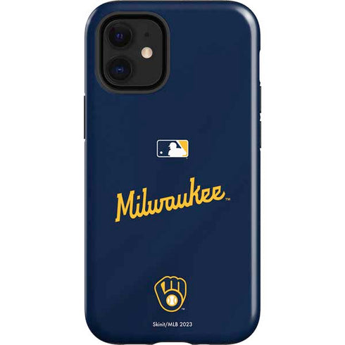 MLB Milwaukee Brewers Alternate/Away Jersey iPhone 12 Mini Impact Case