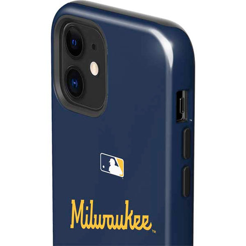 MLB Milwaukee Brewers Alternate/Away Jersey iPhone 12 Mini Impact Case