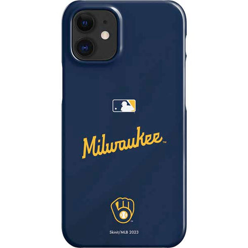 MLB Milwaukee Brewers Alternate/Away Jersey iPhone 12 Mini Lite Case