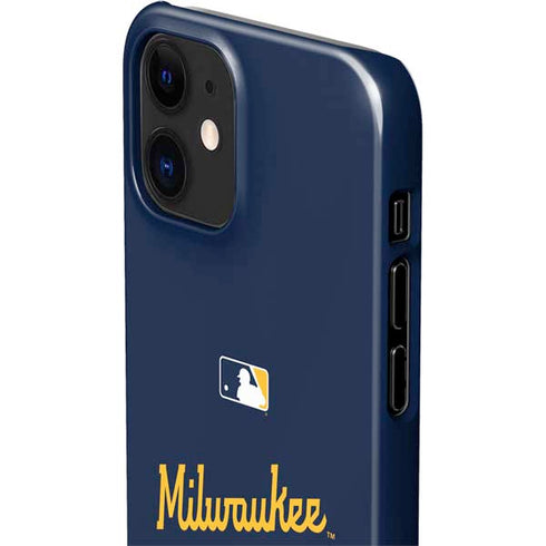 MLB Milwaukee Brewers Alternate/Away Jersey iPhone 12 Mini Lite Case