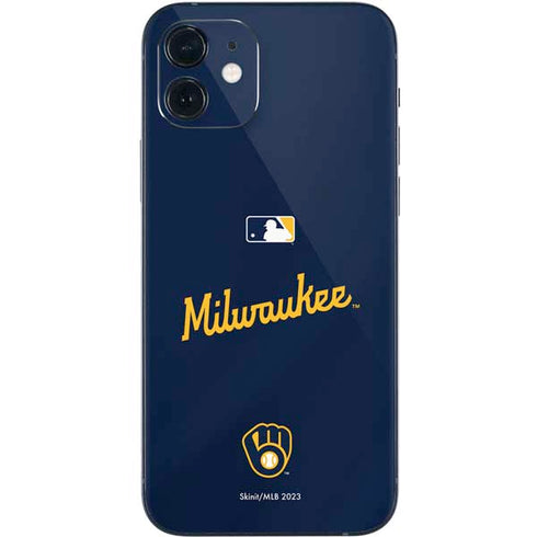 MLB Milwaukee Brewers Alternate/Away Jersey iPhone 12 Mini Skin