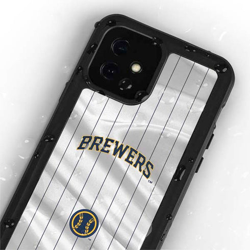 MLB Milwaukee Brewers Alternate/Away Jersey iPhone 12 Mini Waterproof Case