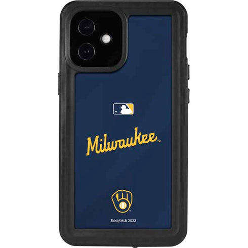 MLB Milwaukee Brewers Alternate/Away Jersey iPhone 12 Mini Waterproof Case