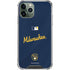 MLB Milwaukee Brewers Alternate/Away Jersey iPhone 12 Pro Clear Case