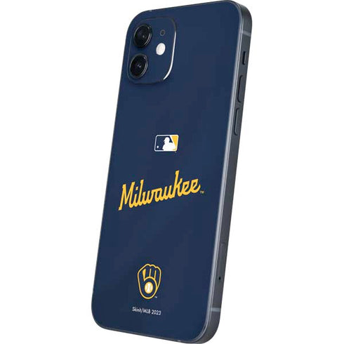 MLB Milwaukee Brewers Alternate/Away Jersey iPhone 12 Skin