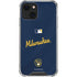 MLB Milwaukee Brewers Alternate/Away Jersey iPhone 13 Clear Case