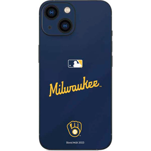 MLB Milwaukee Brewers Alternate/Away Jersey iPhone 13 Mini Skin