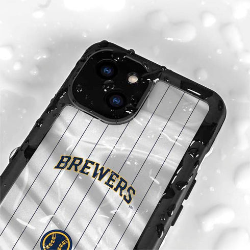 MLB Milwaukee Brewers Alternate/Away Jersey iPhone 13 Mini Waterproof Case