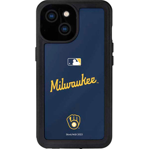 MLB Milwaukee Brewers Alternate/Away Jersey iPhone 13 Mini Waterproof Case