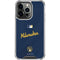 MLB Milwaukee Brewers Alternate/Away Jersey iPhone 13 Pro Clear Case