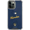 MLB Milwaukee Brewers Alternate/Away Jersey iPhone 13 Pro Max Clear Case