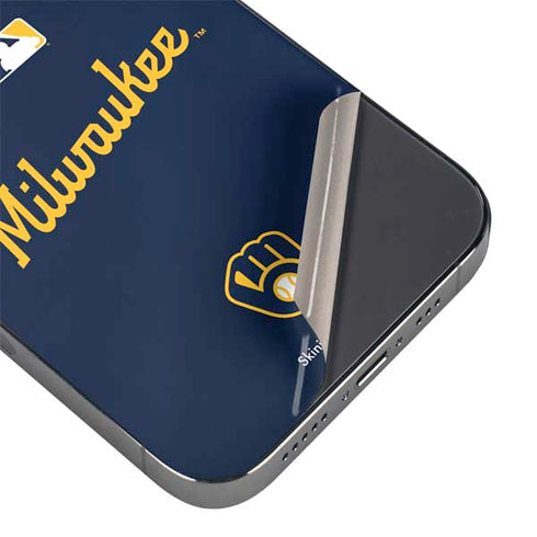 MLB Milwaukee Brewers Alternate/Away Jersey iPhone 13 Pro Skin