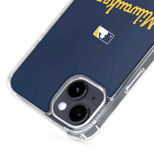 MLB Milwaukee Brewers Alternate/Away Jersey iPhone 15 Plus MagSafe Case