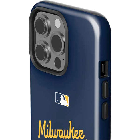MLB Milwaukee Brewers Alternate/Away Jersey iPhone 15 Pro Impact Case