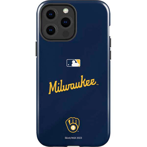 MLB Milwaukee Brewers Alternate/Away Jersey iPhone 15 Pro Max Impact Case