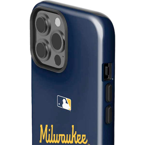 MLB Milwaukee Brewers Alternate/Away Jersey iPhone 15 Pro Max Impact Case