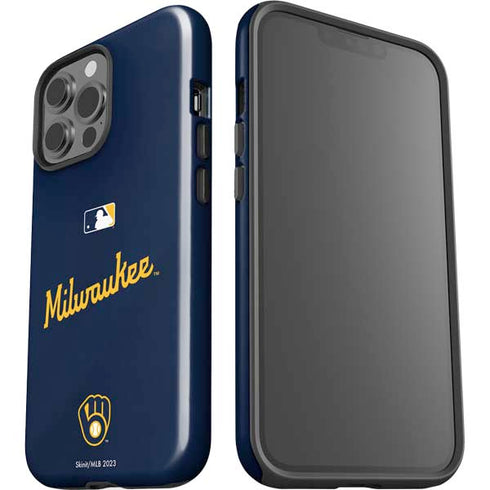 MLB Milwaukee Brewers Alternate/Away Jersey iPhone 15 Pro Max Impact Case