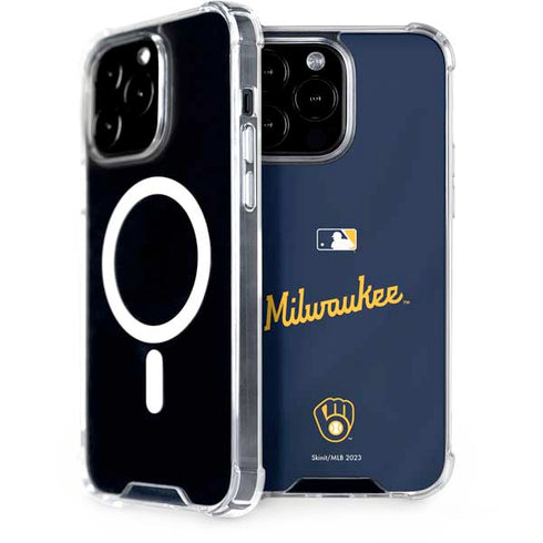 MLB Milwaukee Brewers Alternate/Away Jersey iPhone 14 Pro Max MagSafe Case
