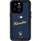 MLB Milwaukee Brewers Alternate/Away Jersey iPhone 14 Pro Waterproof Case