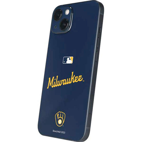MLB Milwaukee Brewers Alternate/Away Jersey iPhone 14 Skin