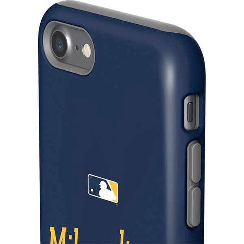 MLB Milwaukee Brewers Alternate/Away Jersey iPhone SE (2nd & 3rd Gen) Pro Case