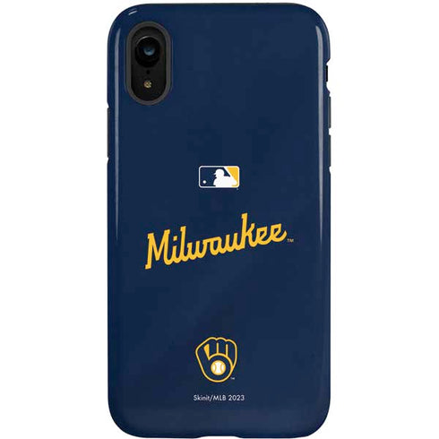 MLB Milwaukee Brewers Alternate/Away Jersey iPhone XR Pro Case