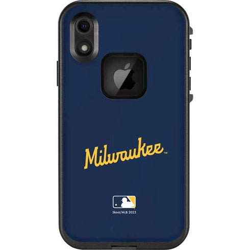 MLB Milwaukee Brewers Alternate/Away Jersey LifeProof Fre iPhone Skin