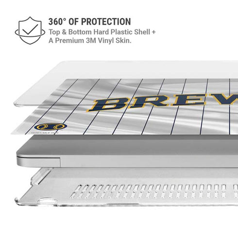 MLB Milwaukee Brewers Alternate/Away Jersey MacBook Air 13in M1 (2021) Case plus Skin