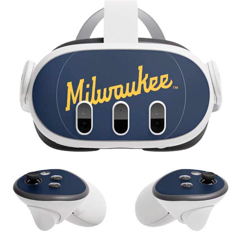 MLB Milwaukee Brewers Alternate/Away Jersey Meta Quest 3 Skin
