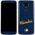 MLB Milwaukee Brewers Alternate/Away Jersey Moto E5 Plus Skin