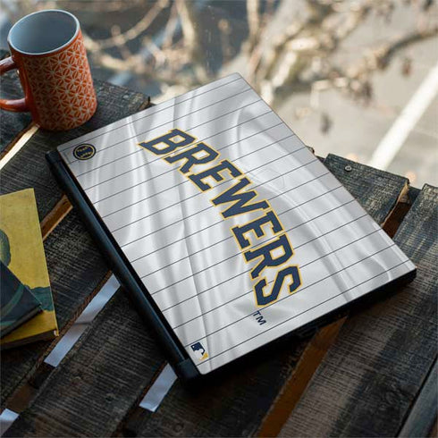 MLB Milwaukee Brewers Alternate/Away Jersey MSI GS65 Stealth Laptop Skin