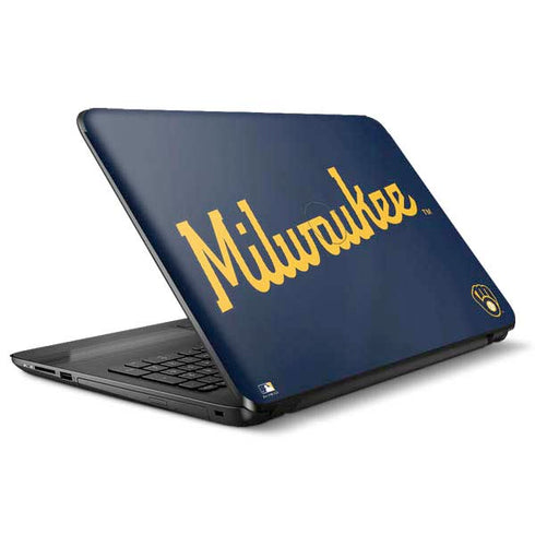 MLB Milwaukee Brewers Alternate/Away Jersey HP Notebook Skin