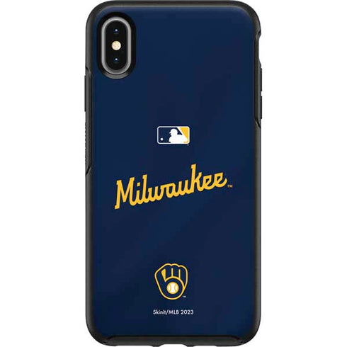 MLB Milwaukee Brewers Alternate/Away Jersey Otterbox Symmetry iPhone Skin