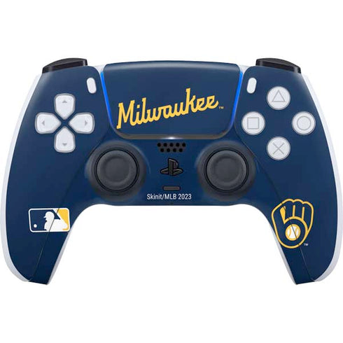 MLB Milwaukee Brewers Alternate/Away Jersey PS5 Controller Skin