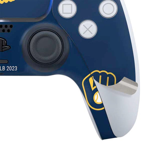 MLB Milwaukee Brewers Alternate/Away Jersey PS5 Slim Digital Edition Bundle Skin