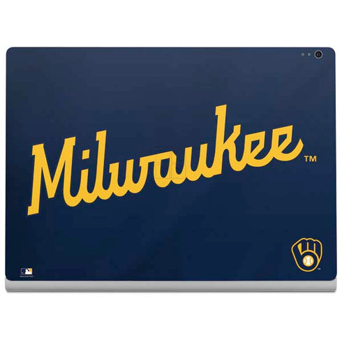 MLB Milwaukee Brewers Alternate/Away Jersey Surface Book 2 13.5in Skin