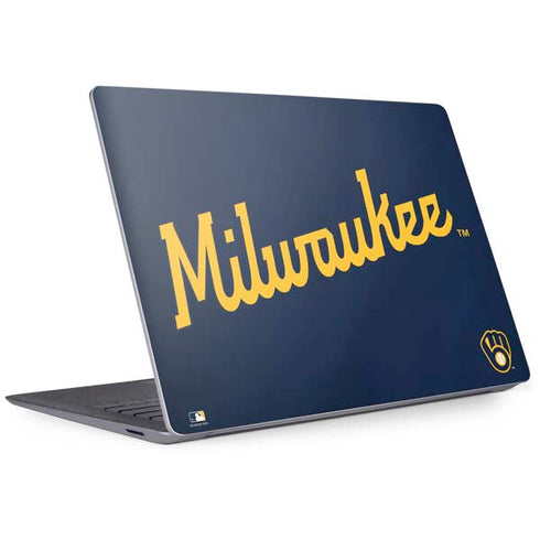 MLB Milwaukee Brewers Alternate/Away Jersey Surface Laptop 3 13.5in Skin