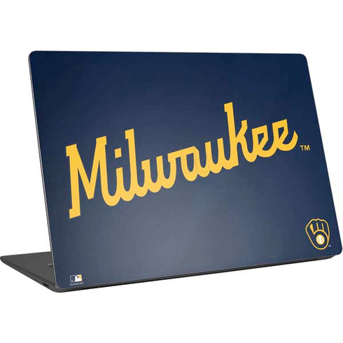 MLB Milwaukee Brewers Alternate/Away Jersey Surface Laptop 4 15in Skin