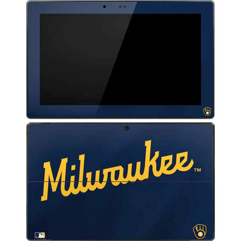 MLB Milwaukee Brewers Alternate/Away Jersey Surface Pro Tablet Skin