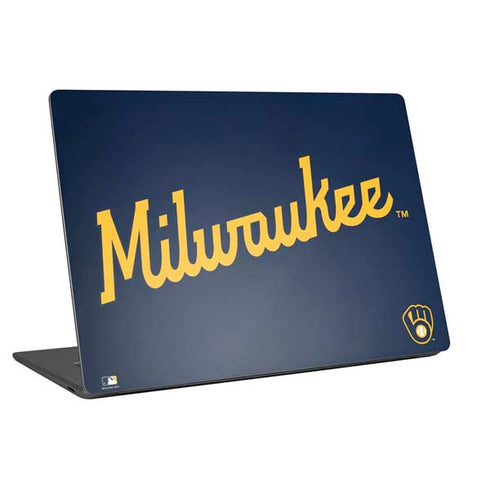 MLB Milwaukee Brewers Alternate/Away Jersey Universal Laptop 11in (8.8 x 6.2in) Skin