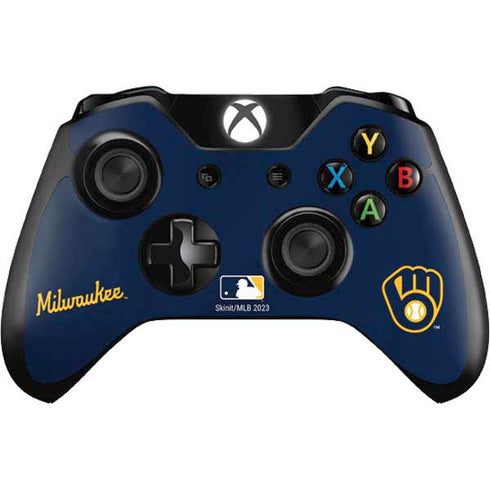 MLB Milwaukee Brewers Alternate/Away Jersey Xbox One Controller Skin