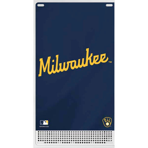 MLB Milwaukee Brewers Alternate/Away Jersey Xbox Series S Skins