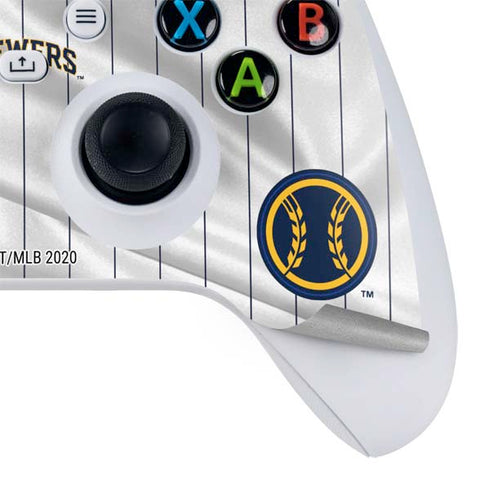 MLB Milwaukee Brewers Alternate/Away Jersey Xbox Series S Controller Skin