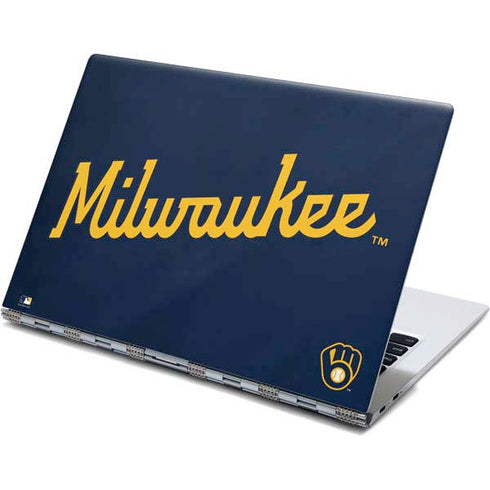 MLB Milwaukee Brewers Alternate/Away Jersey Yoga 910 2-in-1 14in Touch-Screen Skin