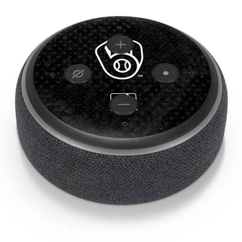 MLB Milwaukee Brewers Dark Wash Amazon Echo Dot Skin