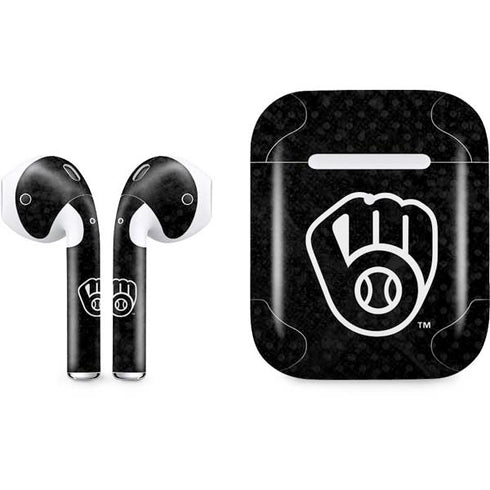 MLB Milwaukee Brewers Dark Wash Apple AirPods 2 Skin