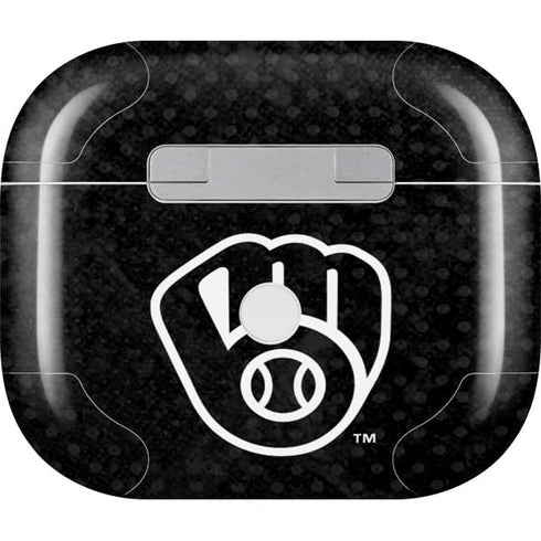 MLB Milwaukee Brewers Dark Wash Apple AirPods (3rd Gen 2021) Skin