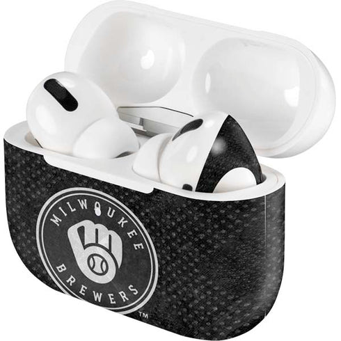 MLB Milwaukee Brewers Dark Wash Apple AirPods Pro Skin